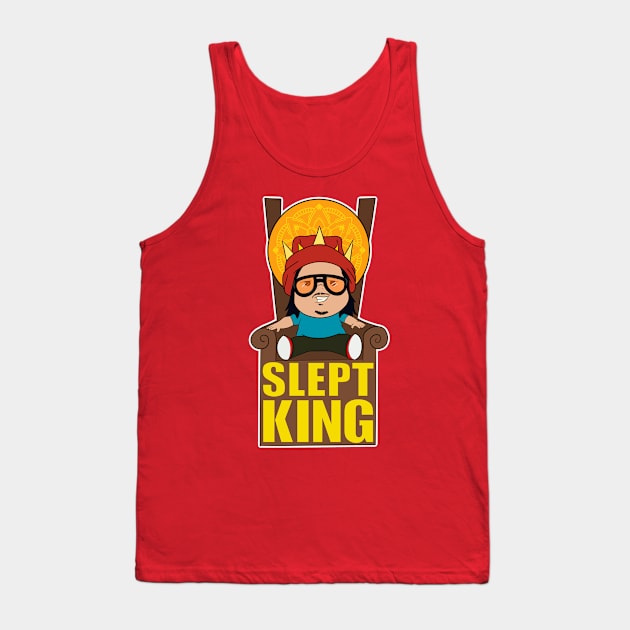 Slpt Kng Tank Top by Eman.G.Nation